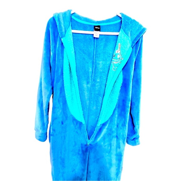 Disney’s STITCH Halloween Hooded Union Suit Costume Full Front Zip Sz Sm 4-6 - Picture 4 of 8